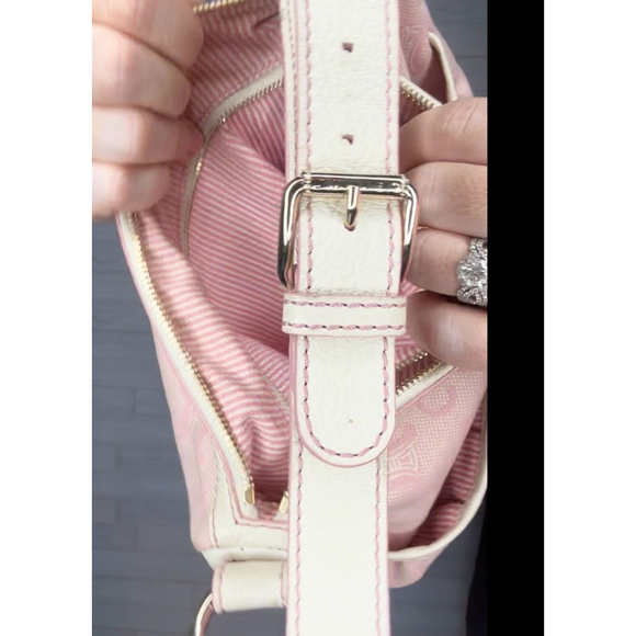 Celine Shoulder Crossbody Bag Pink White with COA EUC sku195667 - Picture 14 of 14